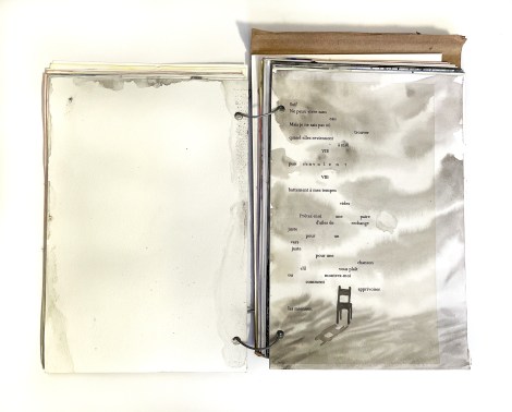 Livre d’artiste – artist’s book: Saisons d’hier (Seasons of yesterday), 2008