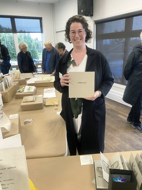 Deuxième prix à la biennale des livres d’artistes au Portage (2024) – Second place at the biennial of artist’s book at the Portage (2024)